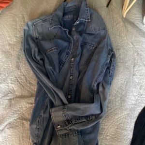Denim shirt